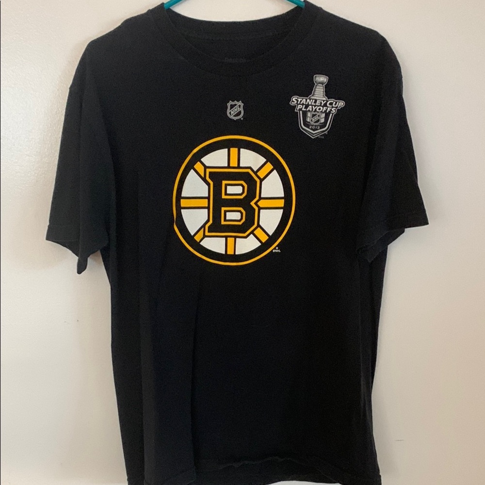 Black Boston Bruins NHL T-Shirt
